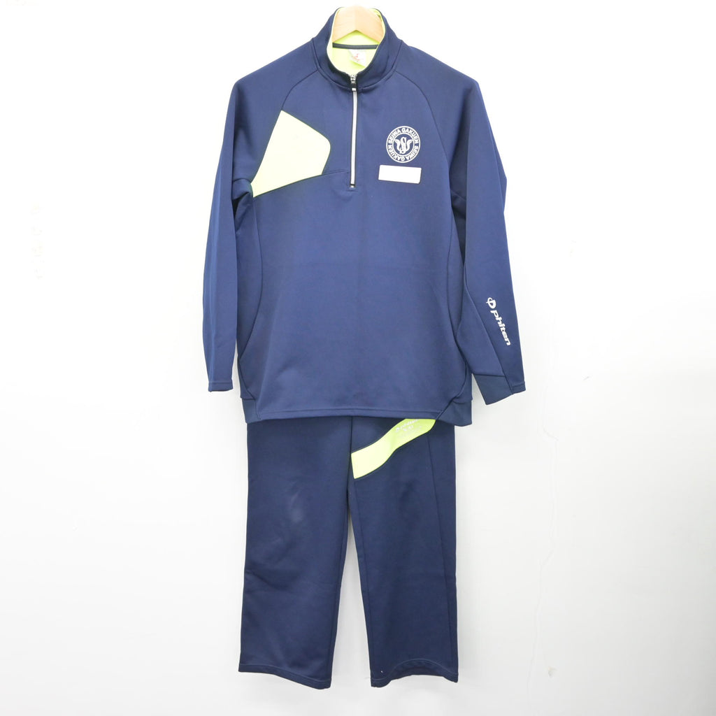 中古】宮城県 聖和学園高等学校 女子制服 2点 (ジャージ 上・ジャージ