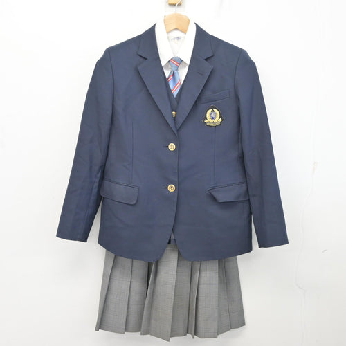 飛鳥未来 プリーツスカート ネイビー×パープルチェック W66 丈53 冬用 飛鳥未来 プリーツスカート ネイビー×パープルチェック W66 丈53 冬用
