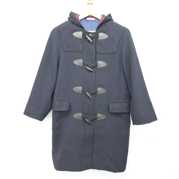 四天王寺中学高校指定制服ダッフルコートL 大阪 中古】大阪府 四天王寺中学校・高等学校 女子制服 1点 (コート