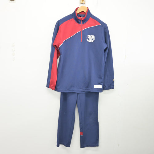 中古】 クラーク記念国際高等学校 女子制服 2点 (ジャージ 上
