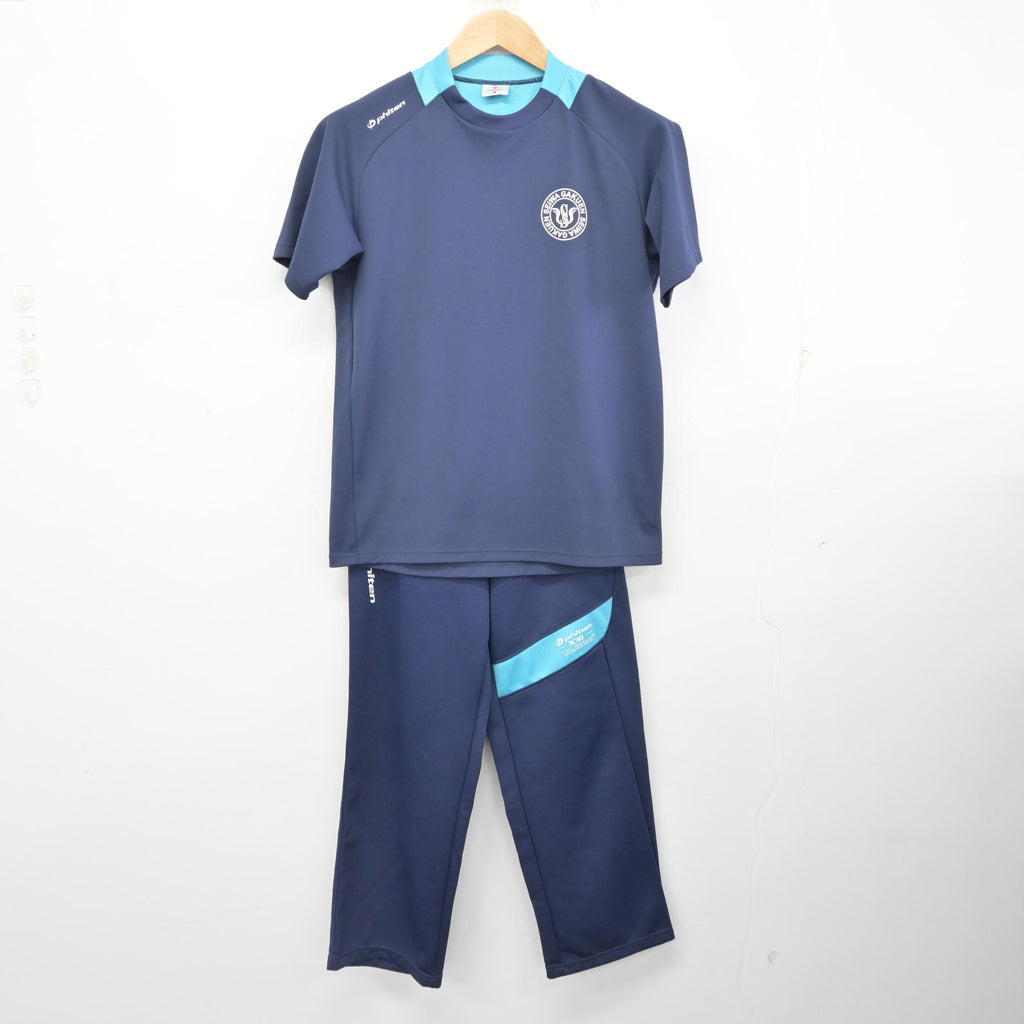 聖和学園 ジャージ上下セット 中古】宮城県 聖和学園高等学校 女子制服 2点 (体操服 上・ジャージ 下