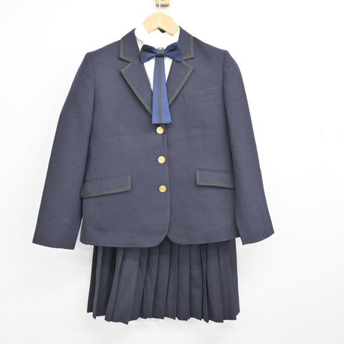 中古】 飛鳥未来高等学校 女子制服 3点 (ブレザー・スカート) sf132947