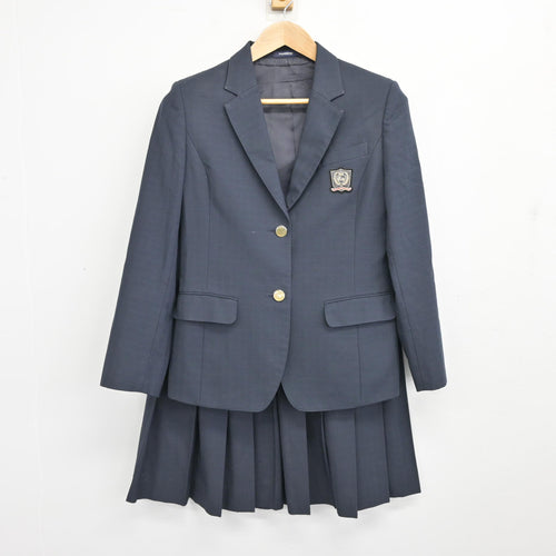 中古】神奈川県 橘学苑高等学校 女子制服 4点 (ブレザー・シャツ