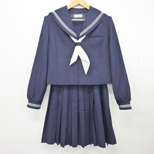 中古】 飛鳥未来高等学校 女子制服 3点 (ブレザー・スカート) sf132947