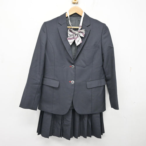 中古】三重県 楠中学校 女子制服 3点 (ブレザー・ブラウス・スカート