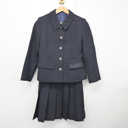 中古】千葉県 佐倉中学校/旧制服 女子制服 3点 (ブレザー・ベスト