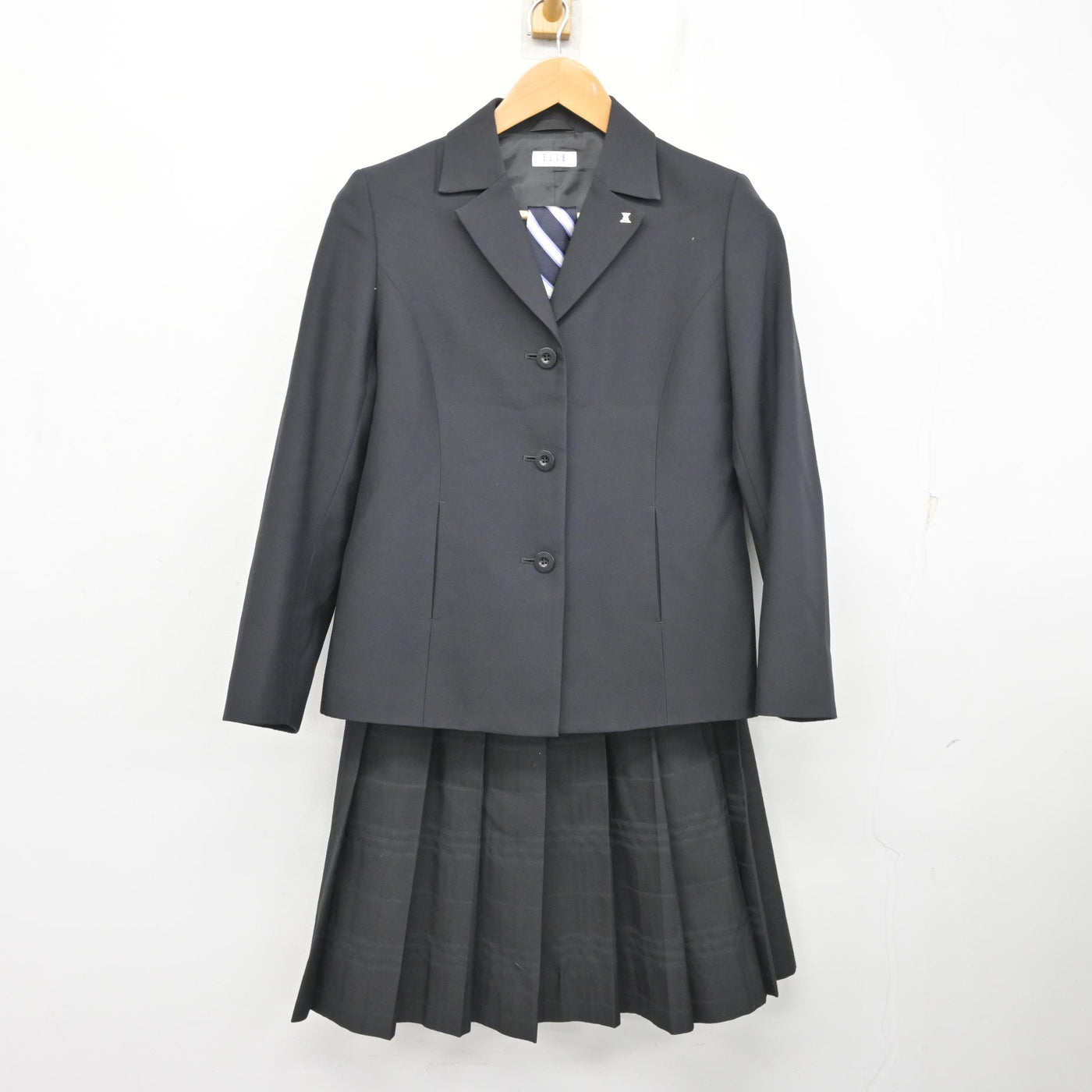 中古】広島県 広島県立五日市高等学校 女子制服 5点 (ブレザー