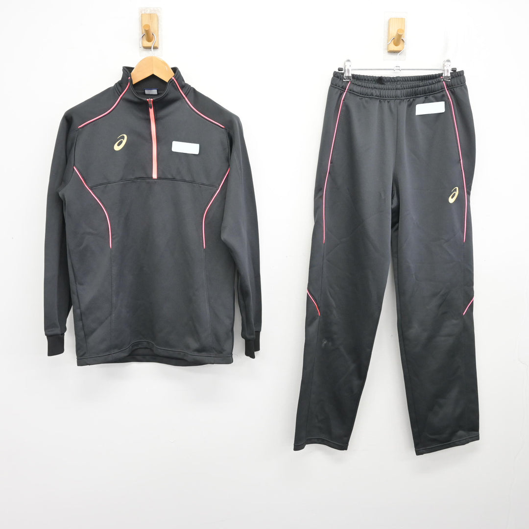 中古】滋賀県 近江高等学校 女子制服 2点 (ジャージ 上・ジャージ 下