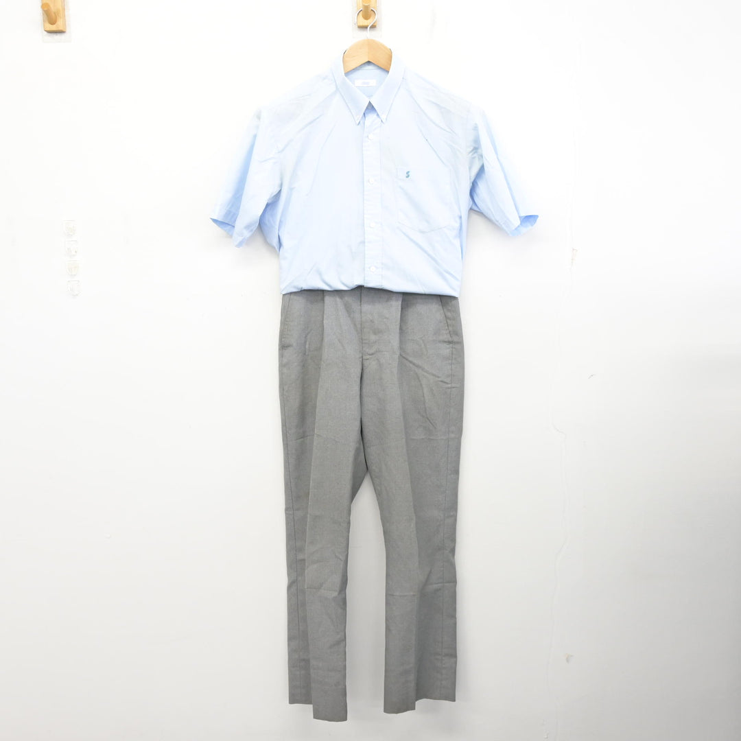 中古】東京都 淑徳高等学校 男子制服 3点 (シャツ・ズボン) sf141639