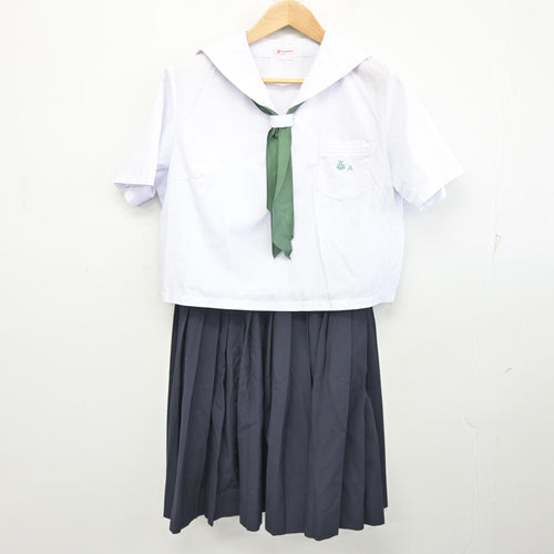 中古】高知県 土佐女子中学高等学校 女子制服 2点 (セーラー服