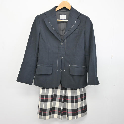 中古】 飛鳥未来高等学校 女子制服 3点 (ブレザー・スカート) sf132947