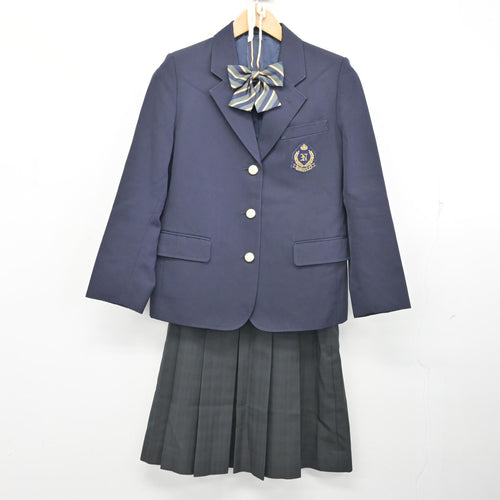 中古】 飛鳥未来高等学校 女子制服 2点 (ブレザー・スカート) sf137028