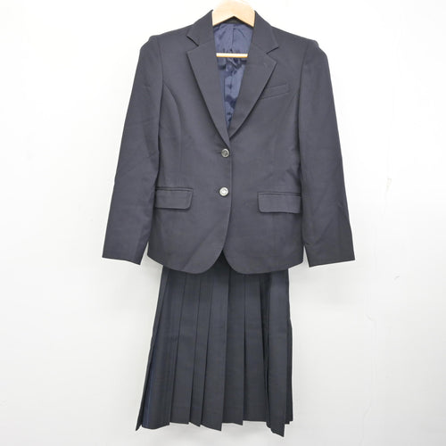 中古】 飛鳥未来高等学校 女子制服 3点 (ブレザー・スカート) sf132947