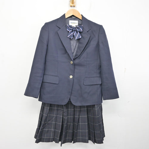 中古】神奈川県 橘学苑高等学校 女子制服 4点 (ブレザー・シャツ