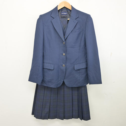 中古】神奈川県 橘学苑高等学校 女子制服 4点 (ブレザー・シャツ