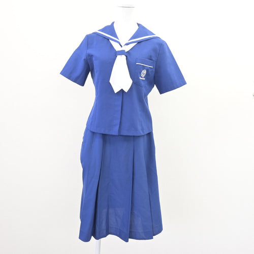 中古】東京都 品川女子学院中等部/旧制服 女子制服 2点 (スカート