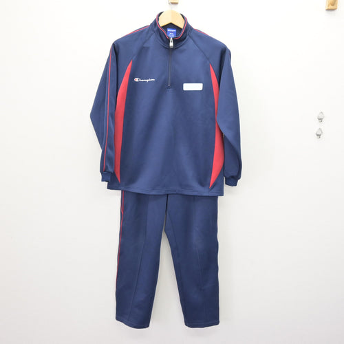 中古】滋賀県 愛知高等養護学校 女子制服 2点 (ジャージ 上・ジャージ