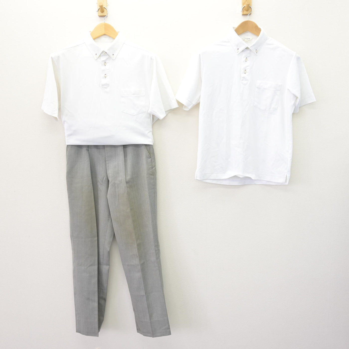 中古】岩手県 盛岡大学附属高等学校 男子制服 3点 (シャツ・シャツ