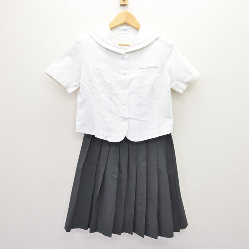 中古】高知県 土佐女子中学高等学校 女子制服 2点 (セーラー服