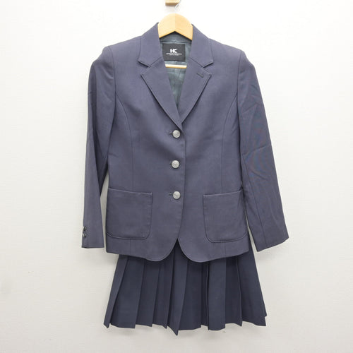 中古】神奈川県 相模女子大学高等部 女子制服 2点 (ブレザー・スカート