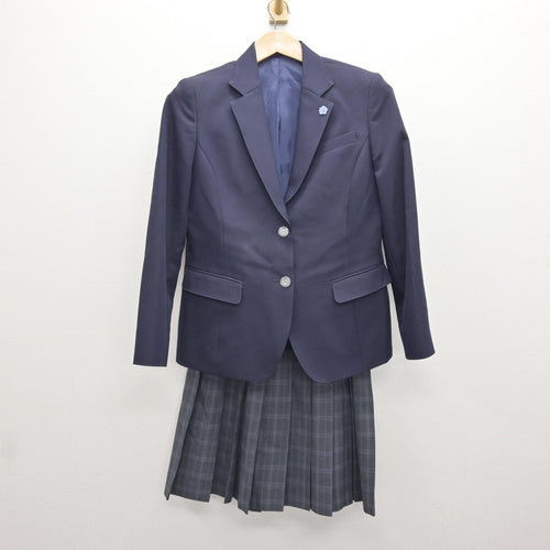 中古】東京都 東京成徳大学高等学校 女子制服 1点 (コート) sf141372