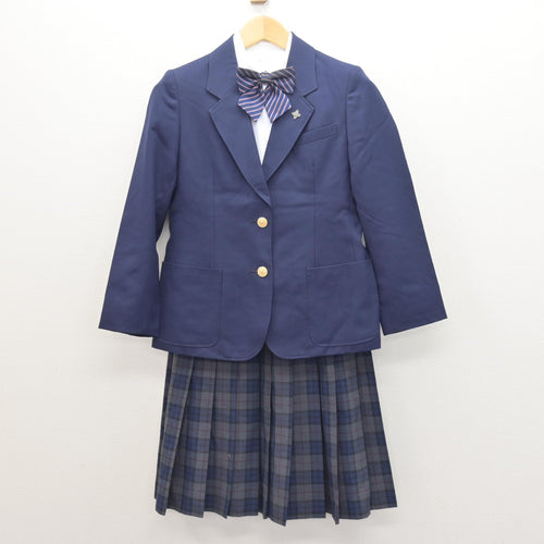 中古】 飛鳥未来高等学校 女子制服 3点 (ブレザー・スカート) sf132947