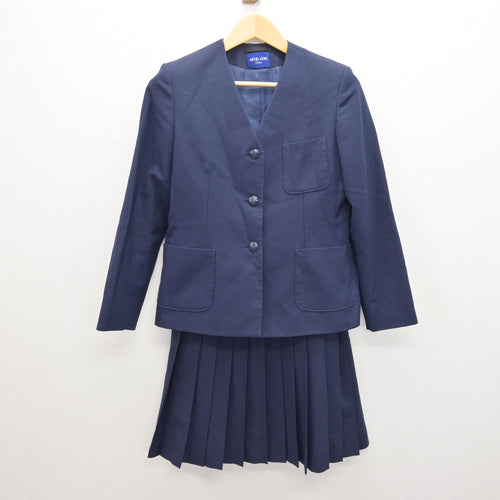 中古】神奈川県 橘学苑高等学校 女子制服 4点 (ブレザー・シャツ