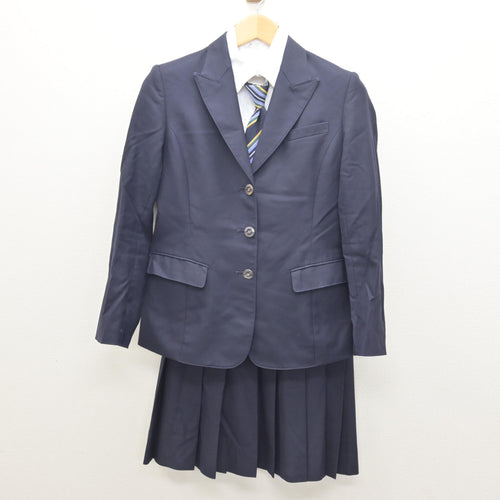 中古】千葉県 佐倉中学校/旧制服 女子制服 3点 (ブレザー・ベスト
