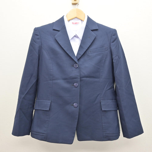 中古】千葉県 秀明八千代高等学校 女子制服 4点 (ブレザー・シャツ