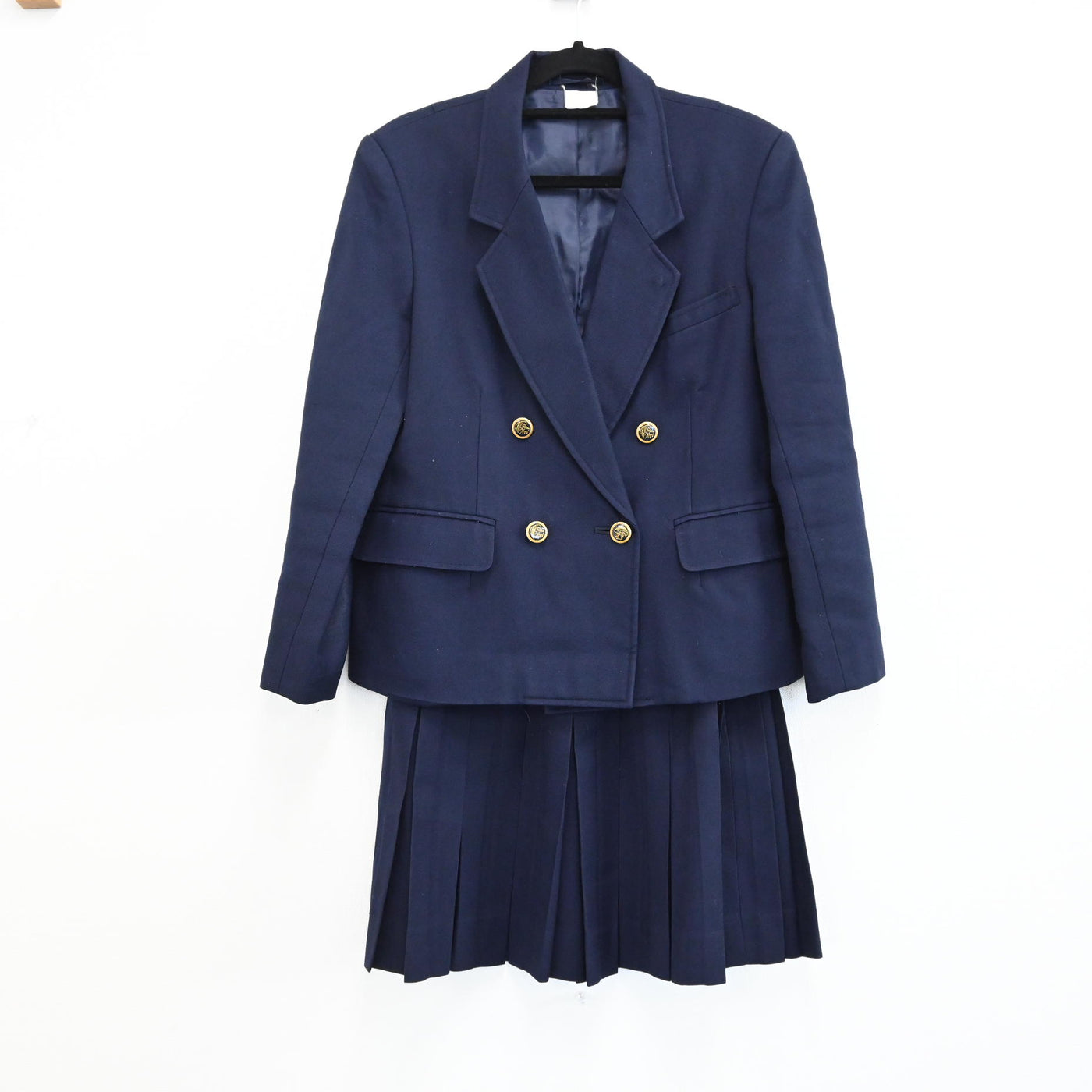 【中古】埼玉県 越谷西高校 女子制服 2点（ブレザー・スカート 冬） sf000008