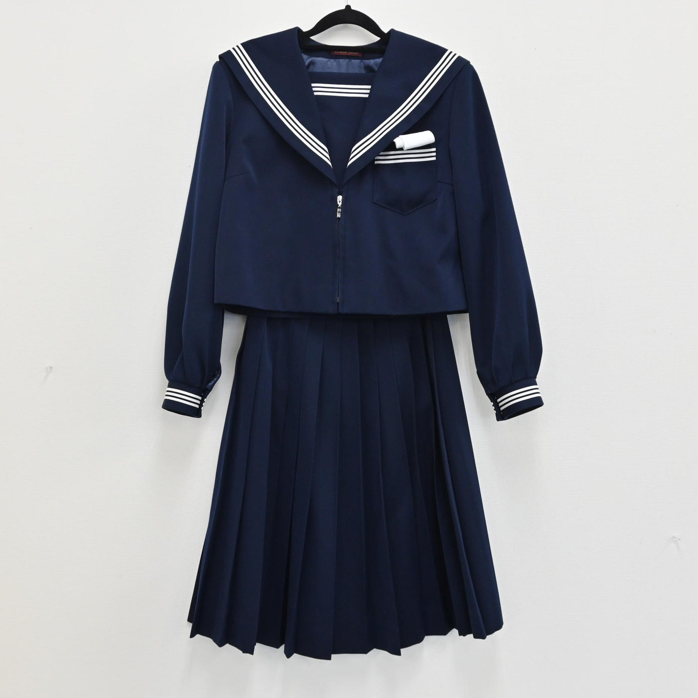 中古制服】岐阜県 池田中学校 女子制服 2点（セーラー服 冬・スカート 冬） sf000016【リサイクル学生服】 | 中古制服通販パレイド