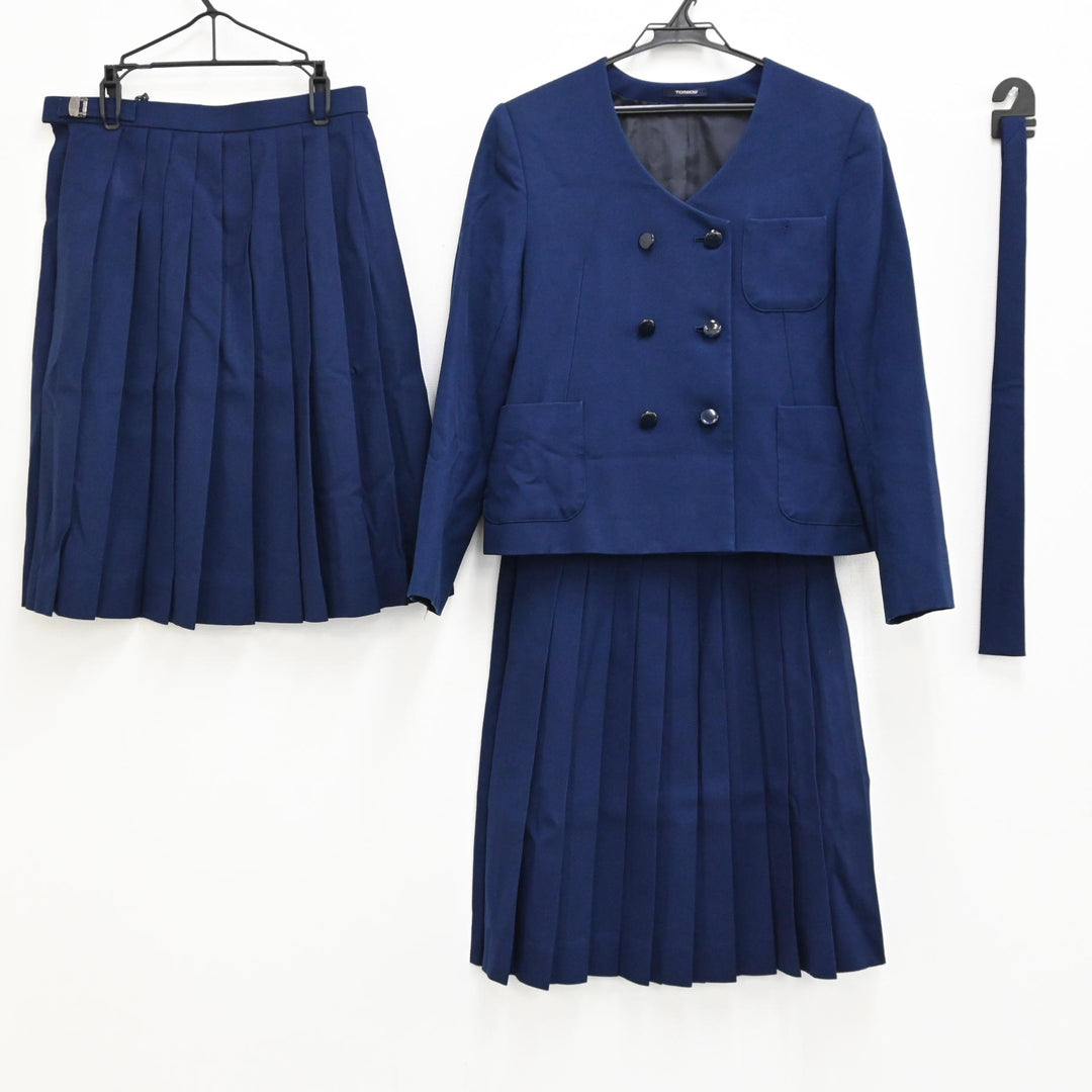 【中古制服】青森県 八戸北高校 女子制服 4点（ブレザー・スカート 夏・スカート 冬・スカート 冬・ネクタイ ） sf000035【リサイクル学生服】  | 中古制服通販パレイド