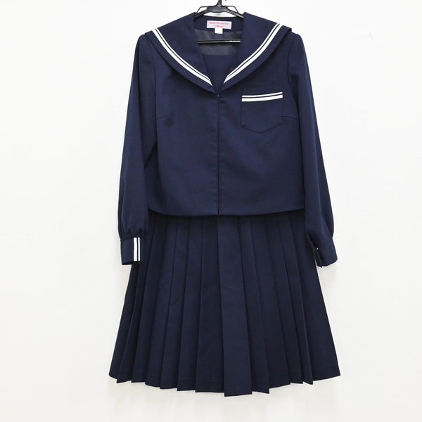 中古制服】静岡県 浜松市立丸塚中学校 女子制服 2点（セーラー服 冬・スカート 冬） sf000039【リサイクル学生服】 | 中古制服通販パレイド