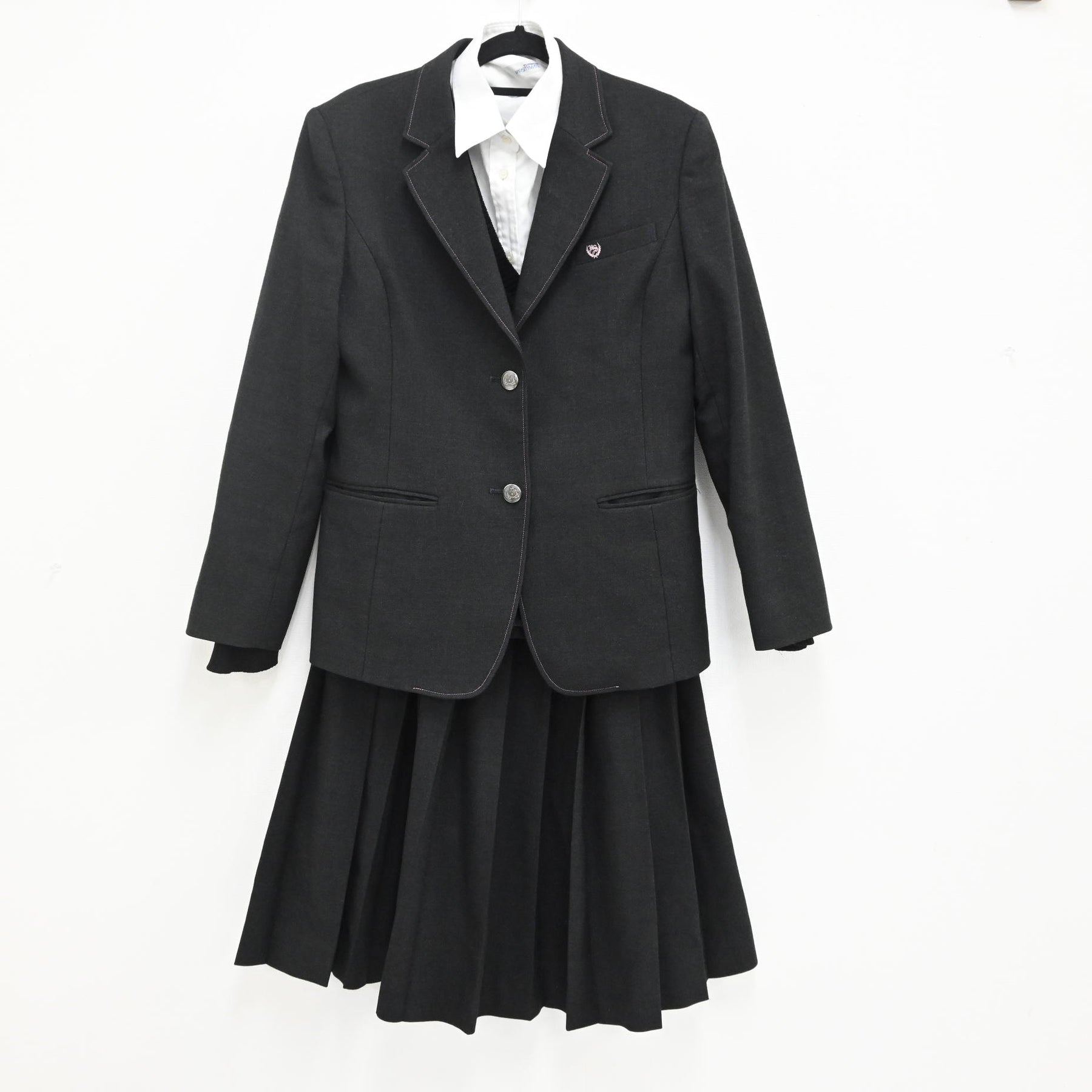 中古制服】兵庫県 兵庫大学付属須磨ノ浦高等学校 女子制服 6点