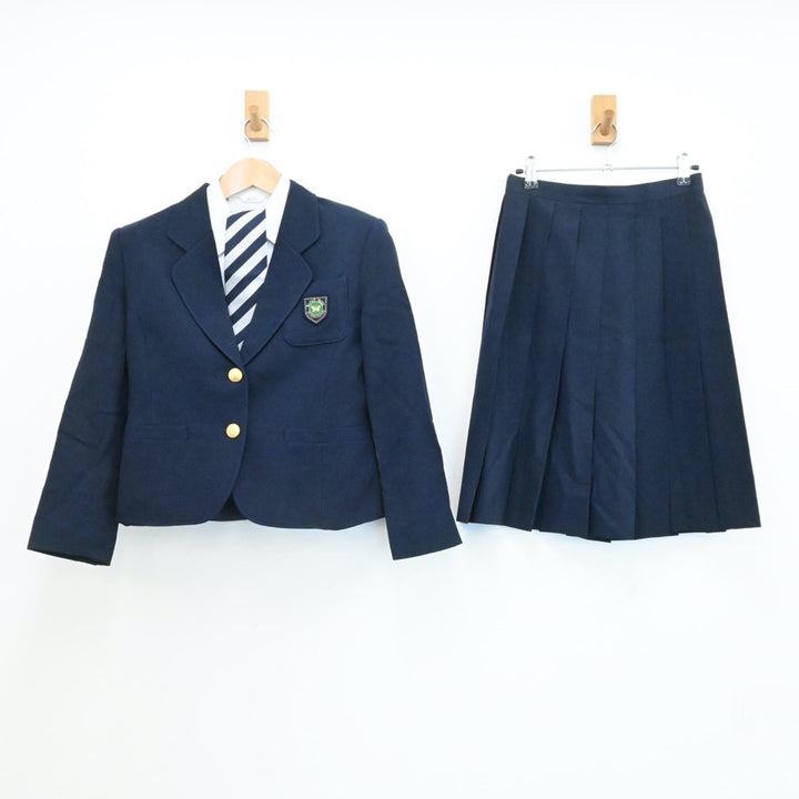 【中古制服】北海道 函館柏陵高校 女子制服 5点（ブレザー・スカート・シャツ・ネクタイ ） sf000147【リサイクル学生服】 | 中古制服 通販パレイド