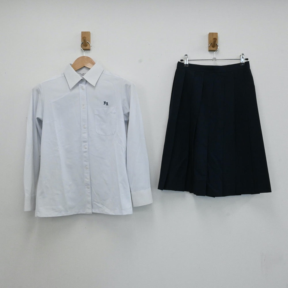 中古制服】北海道 函館柏陵高校 女子制服 5点（ブレザー・スカート・シャツ・ネクタイ ） sf000147【リサイクル学生服】 | 中古制服通販パレイド