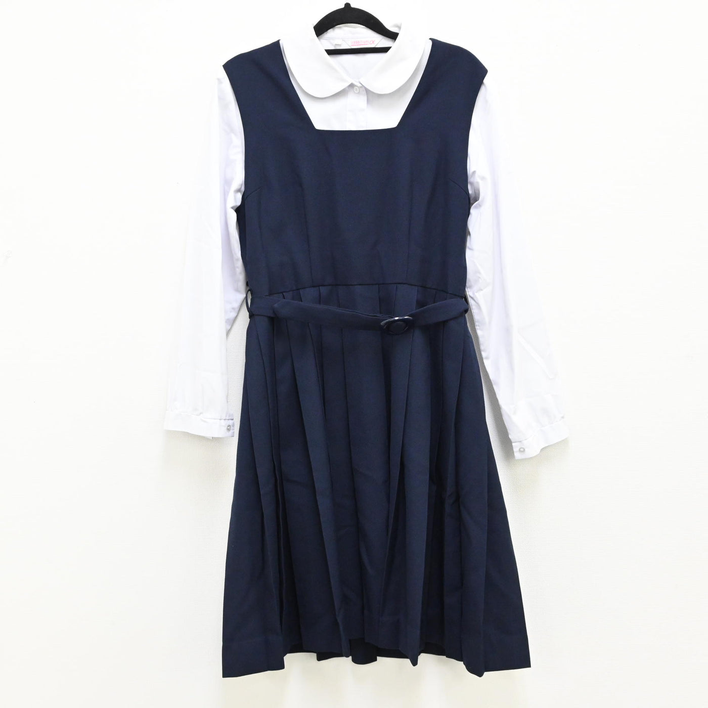 【中古】神奈川県 川崎市立御幸中学校 女子制服 3点（ワンピース・シャツ 半袖） sf000174