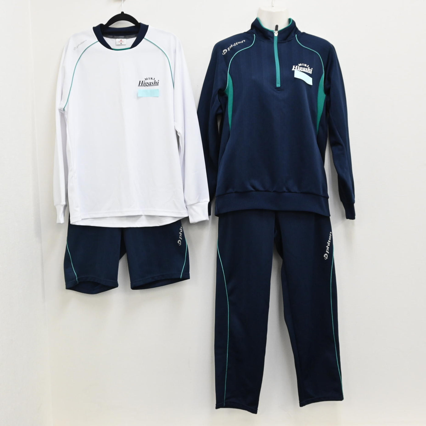 【中古】兵庫県 三木東高校 女子制服 4点（ジャージ 上・ジャージ 下・体操服 上・体操服 下 ） sf000190