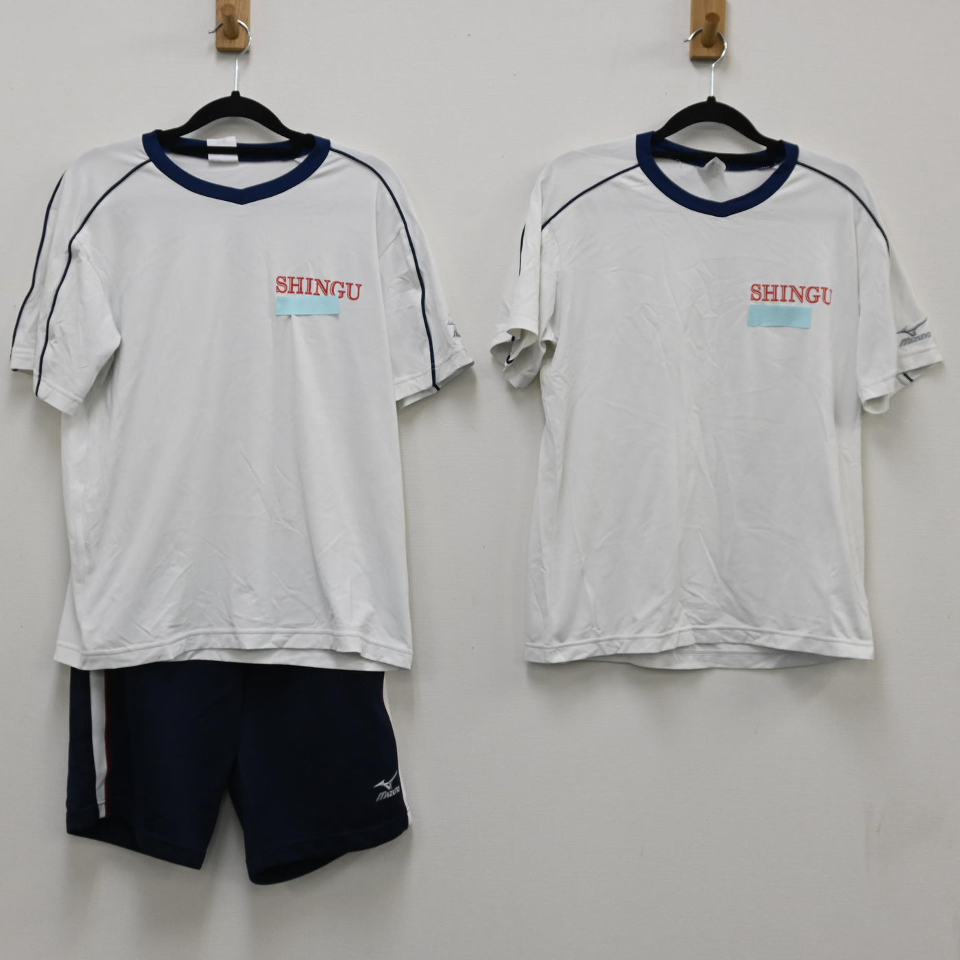 【中古】福岡県 新宮高校 女子制服 3点（体操服 上・体操服 下） sf000234