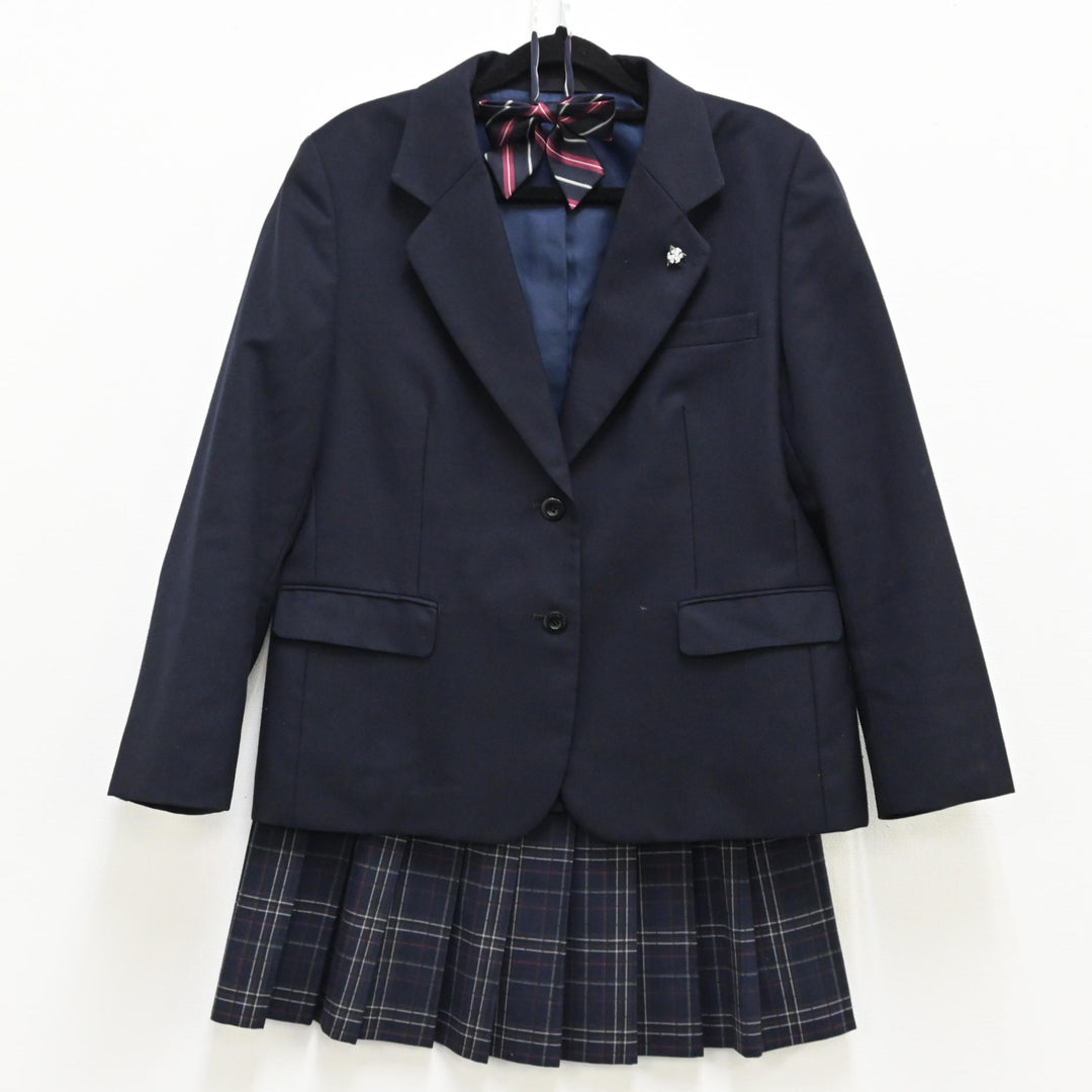 【中古制服】神奈川県 百合丘高校 女子制服 4点（ブレザー・スカート・ネクタイ・リボン ） sf000249【リサイクル学生服】 | 中古制服 通販パレイド