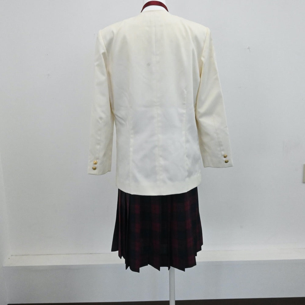 【中古】東京都 八王子学園 八王子高校 吹奏楽ユニフォーム 女子制服 3点（ブレザー・スカート・リボン） sf000268