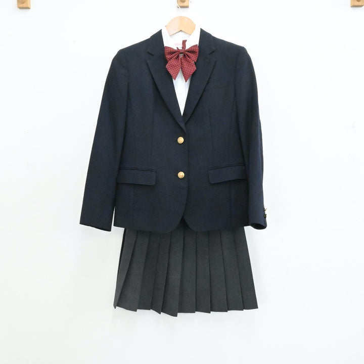 【中古制服】東京都 東京農業大学第一高校 女子制服 6点（ブレザー・ニット・ブラウス 長袖・スカート・リボン ） sf000315【リサイクル学生服】  | 中古制服通販パレイド