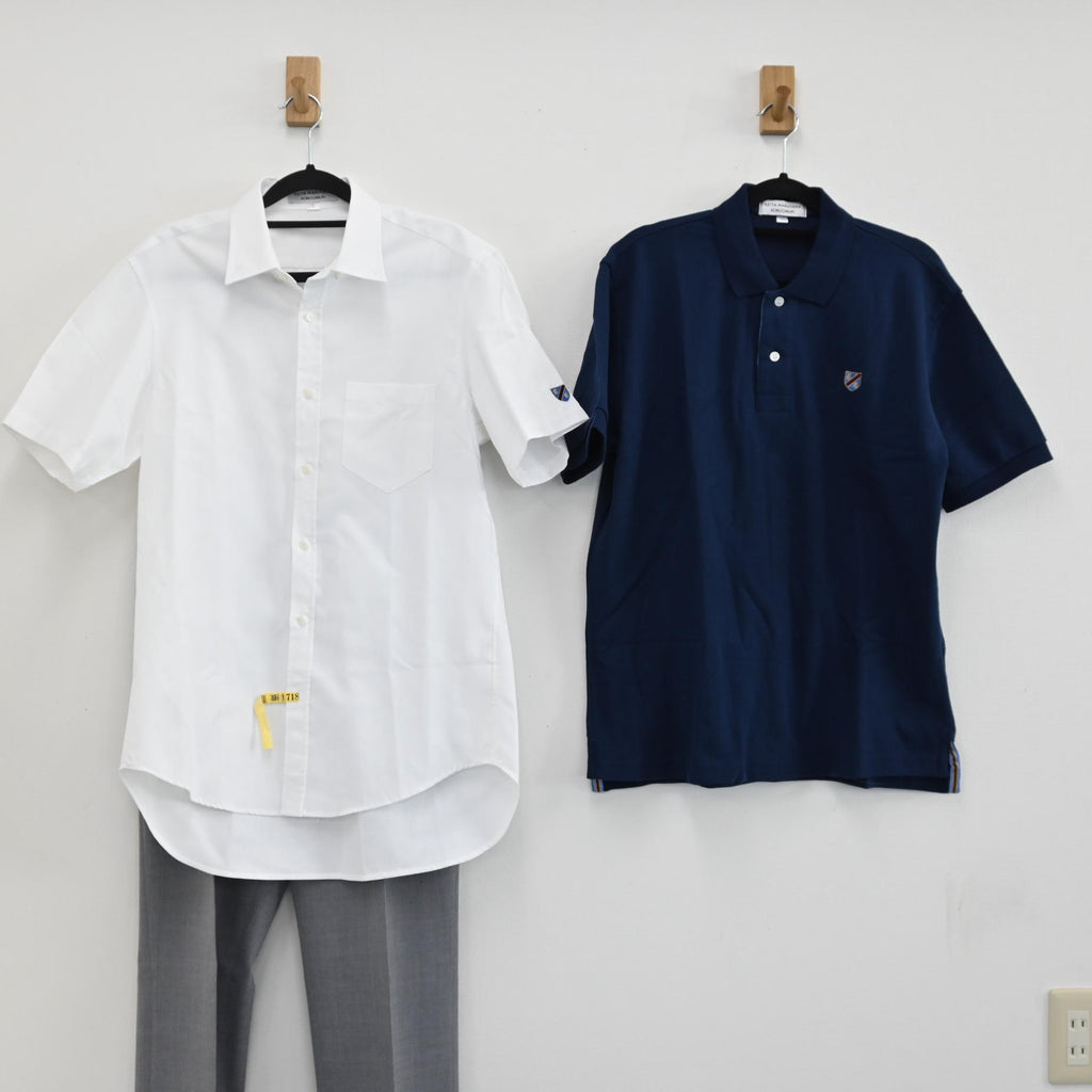 学校指定ポロシャツ】 従来の冬服・夏服に加えて、今年度より