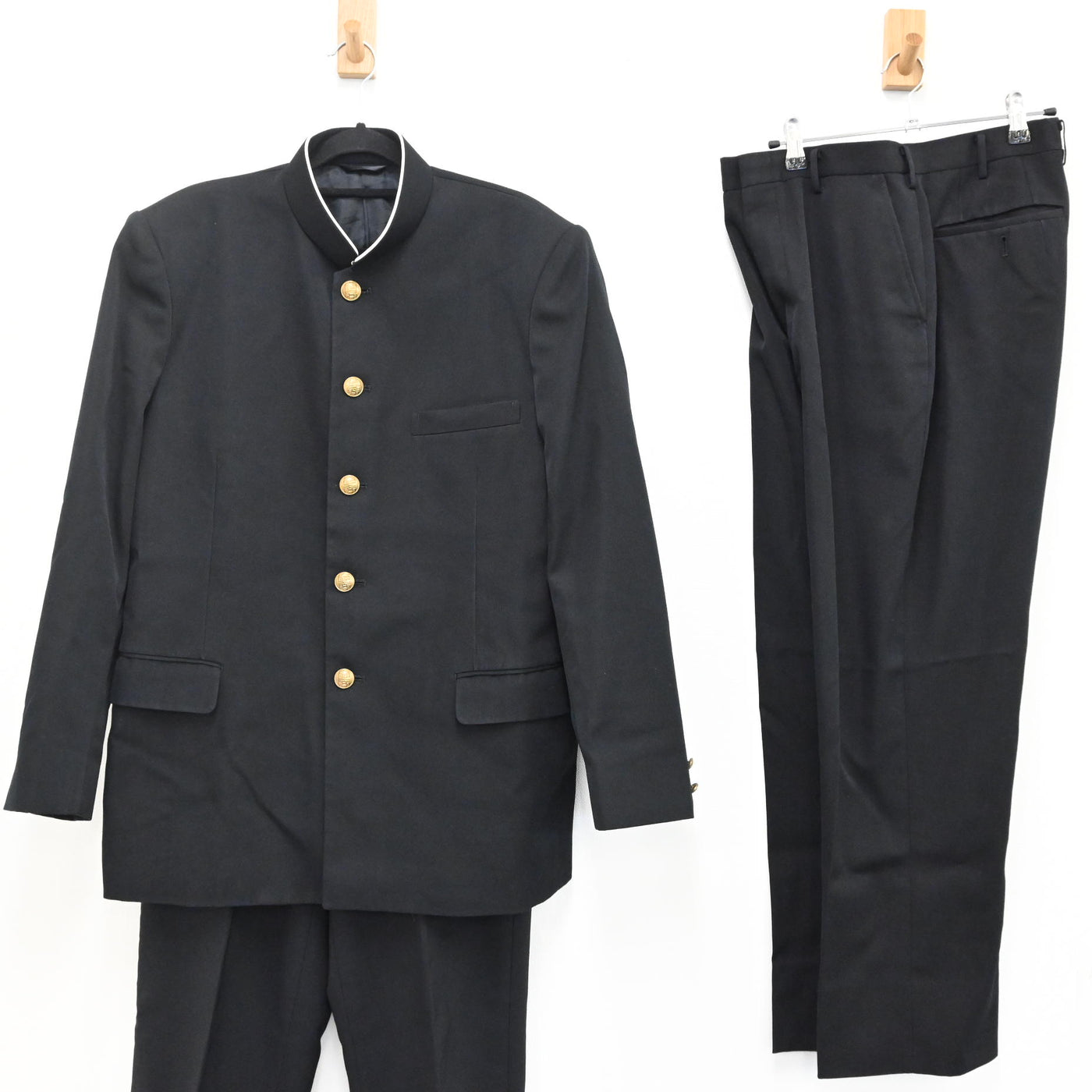【中古】愛知県 愛知県立愛知商業高等学校 男子制服 3点（学ラン・ズボン） sf000350