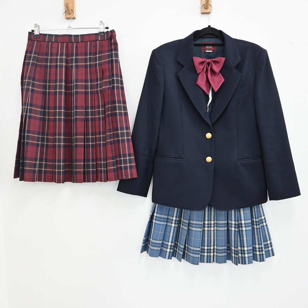 【中古制服】大阪府 大阪府立豊島高等学校 女子制服 5点（ブレザー・スカート・リボン） sf000394【リサイクル学生服】 | 中古制服通販パレイド