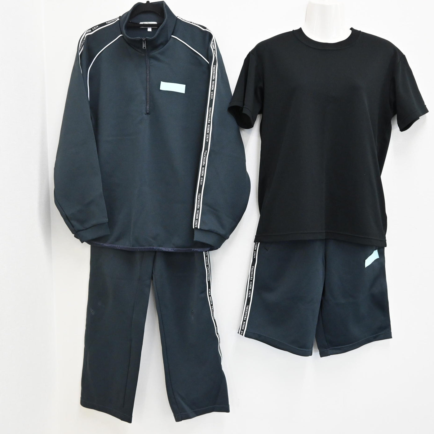 【中古】茨城県 土浦日本大学高等学校 女子制服 4点（ジャージ 上・体操服・ジャージ 下・体操服 下 ） sf000402