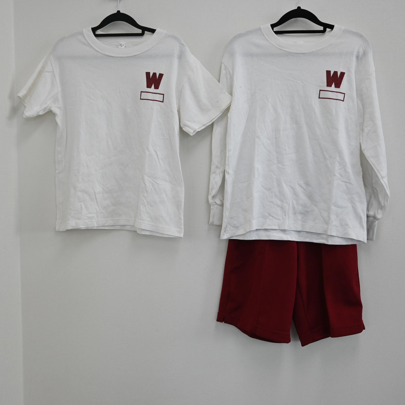 【中古】東京都 早稲田実業高校 女子制服 3点（体操服 上・体操服 下） sf000408