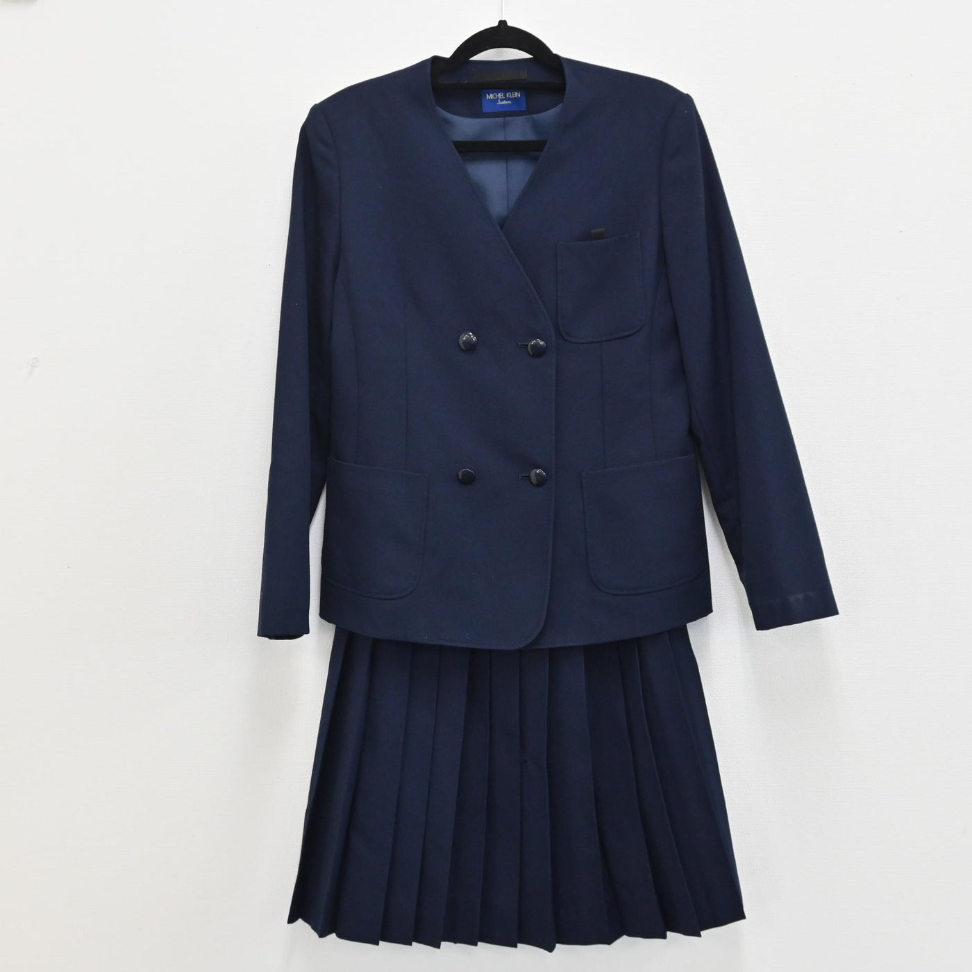 【中古】兵庫県 
龍野西中学校 女子制服 2点（ブレザー・スカート） sf000471