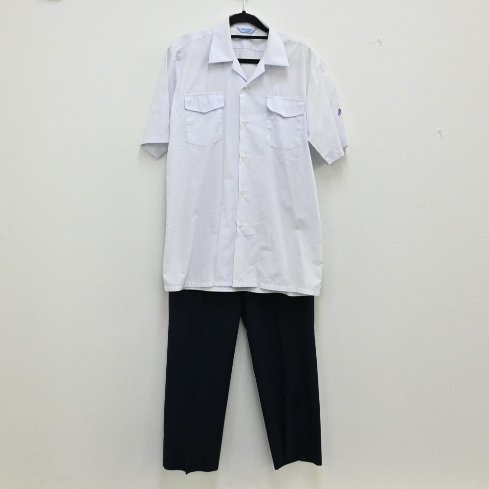 【中古】三重県 暁高校 男子制服 2点（ズボン 夏・シャツ 半袖） sf000613