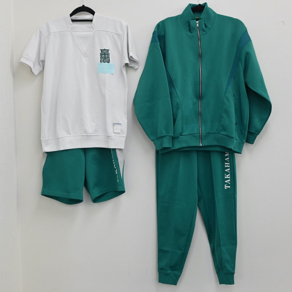 【中古】愛知県 愛知県高浜市立高浜中学校 女子制服（体操服 上・ジャージ 上・ジャージ 下・体操服 下）sf000628